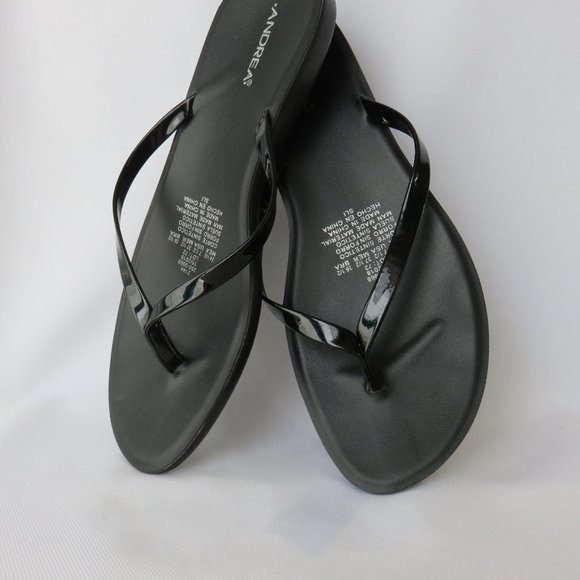 Black Flip Flops Plus 2 Pairs Wrapcessory Flip Flop Clips...425 - Picture 7 of 9